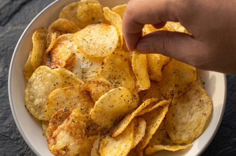 Crispy Honey Butter Potato Chips